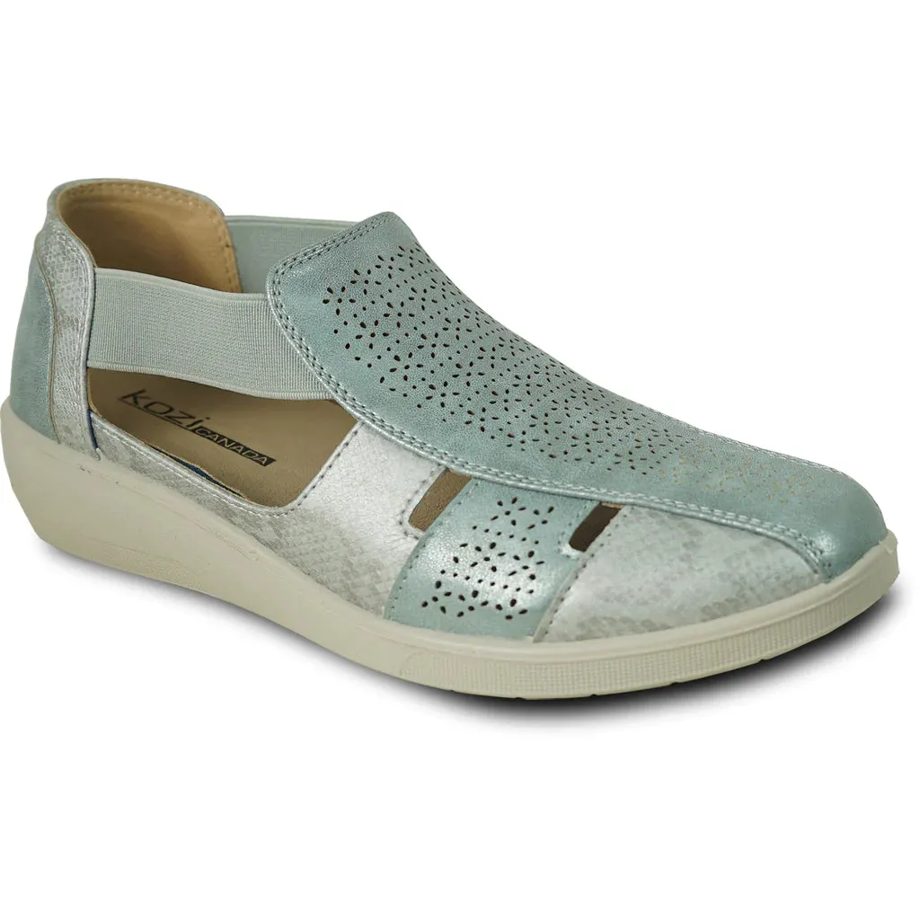 KOZI Women Comfort Casual Shoe OY3229 Wedge Sandal