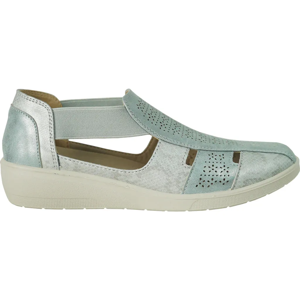 KOZI Women Comfort Casual Shoe OY3229 Wedge Sandal