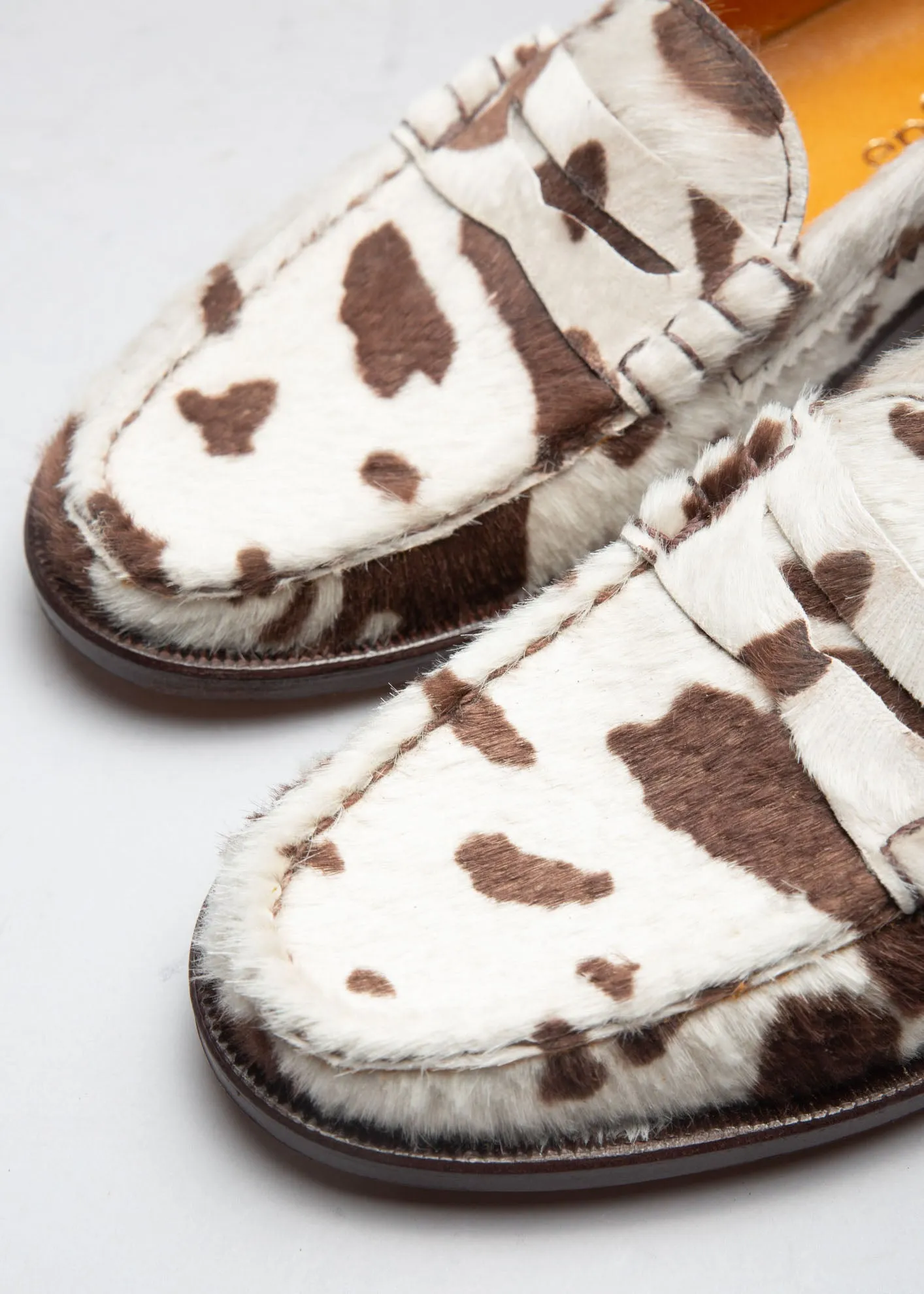 Moccasin 5379 White & Brown