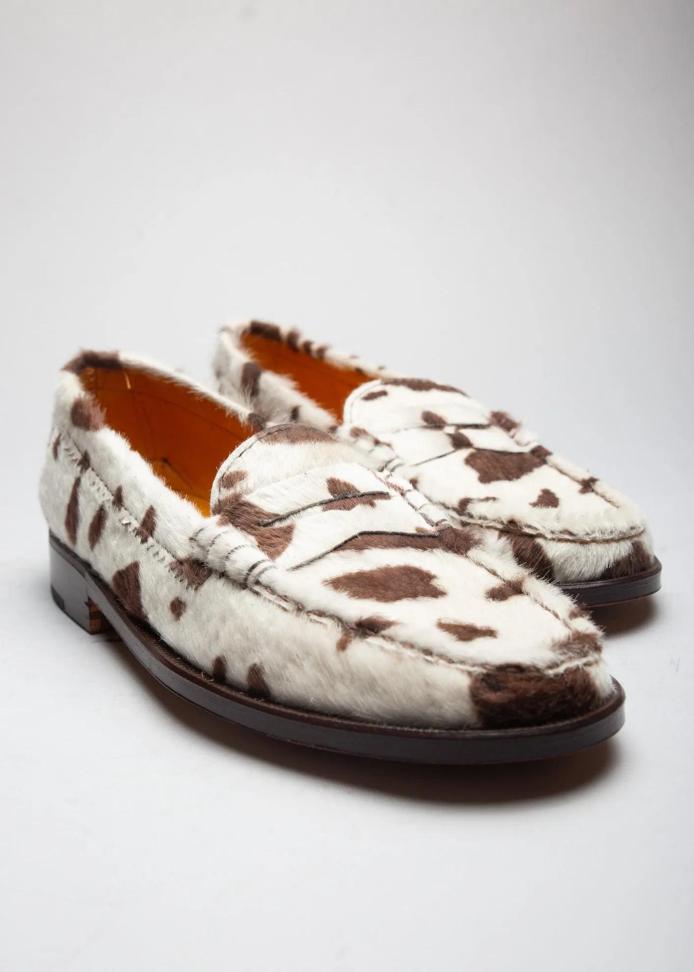 Moccasin 5379 White & Brown