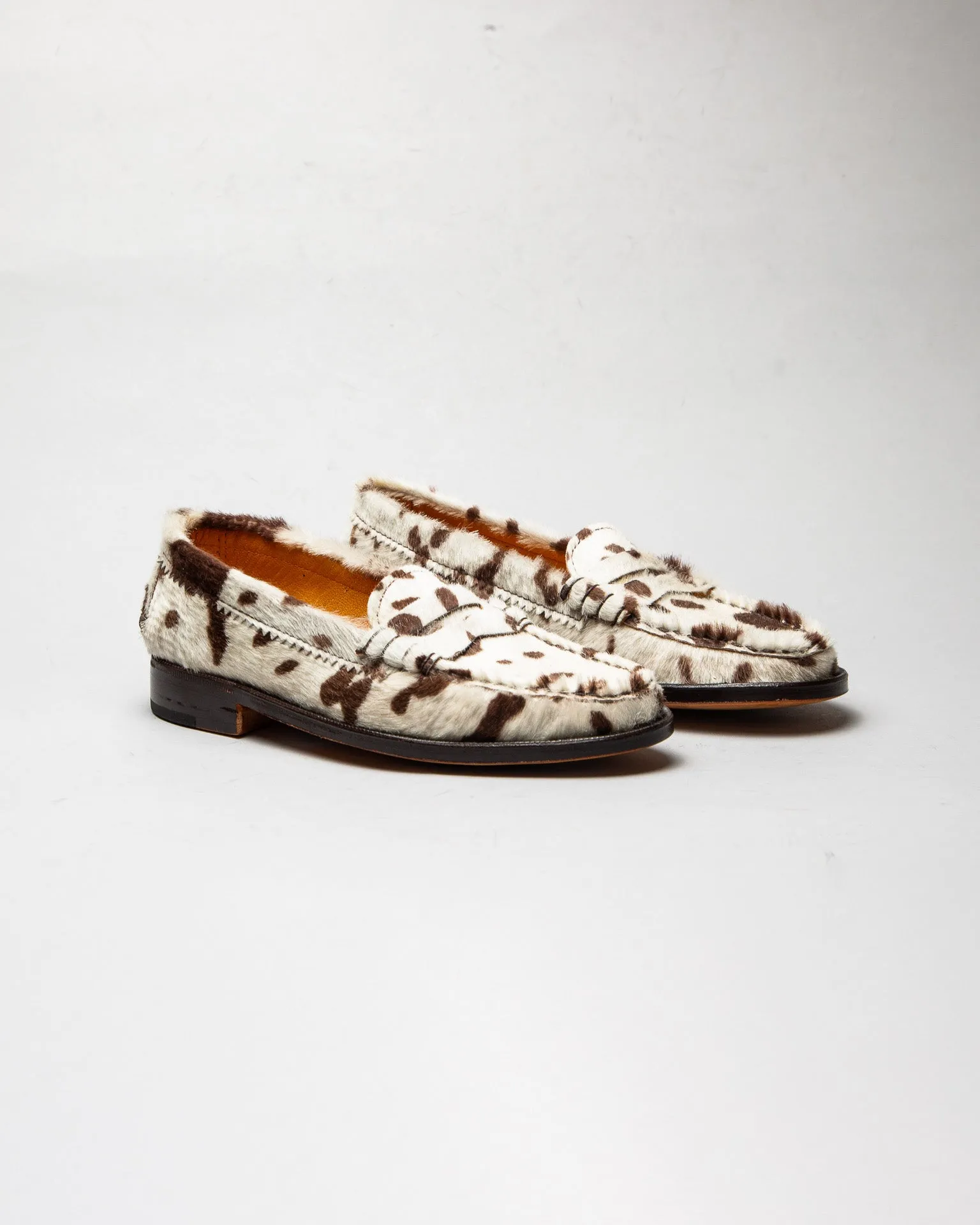 Moccasin 5379 White & Brown