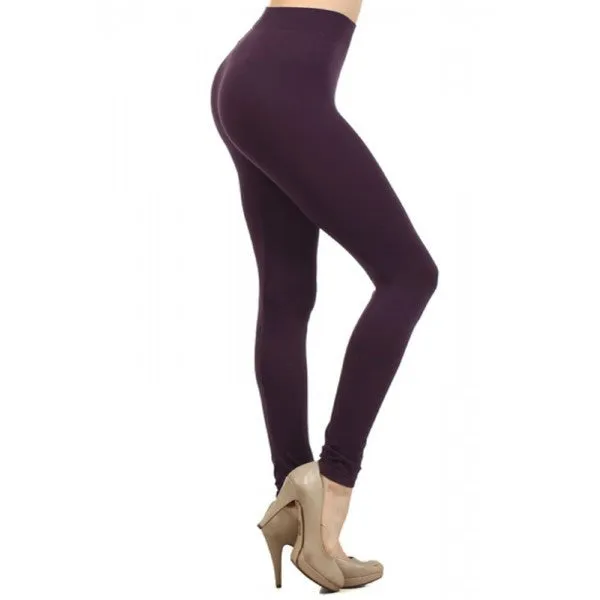 Neon Colored Seamless Full Length Leggings