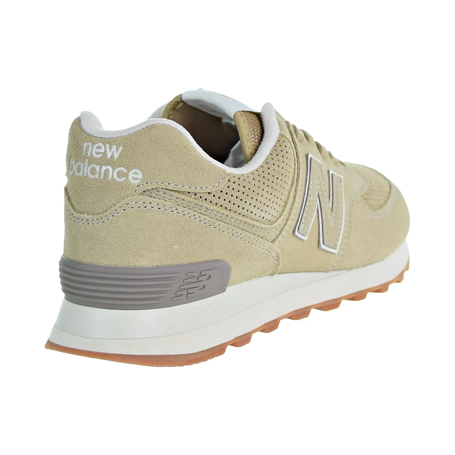 New Balance 574 Suede Men's Shoes Hemp