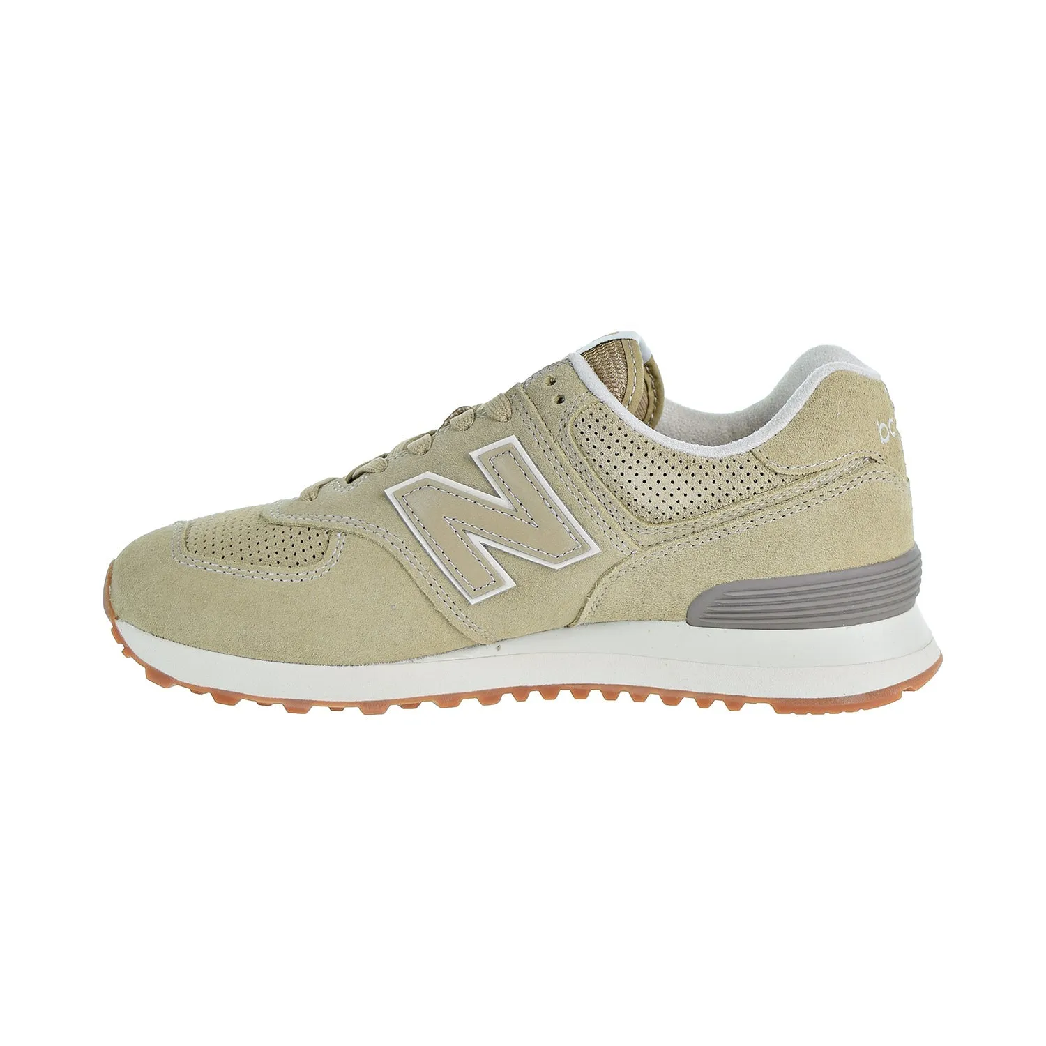 New Balance 574 Suede Men's Shoes Hemp