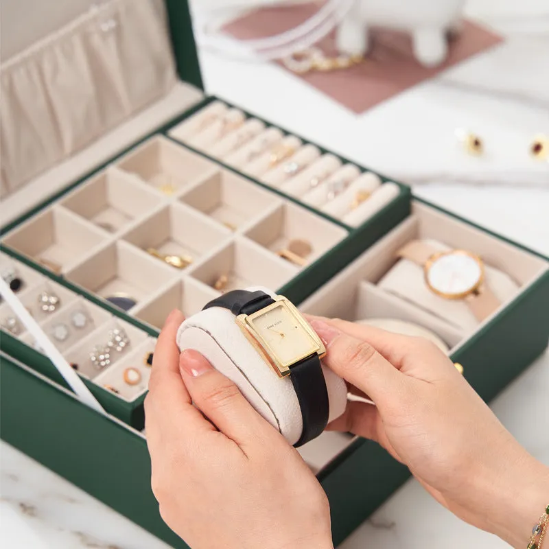 New Double Layer Lock Jewelry Storage Box | Brodtica.com