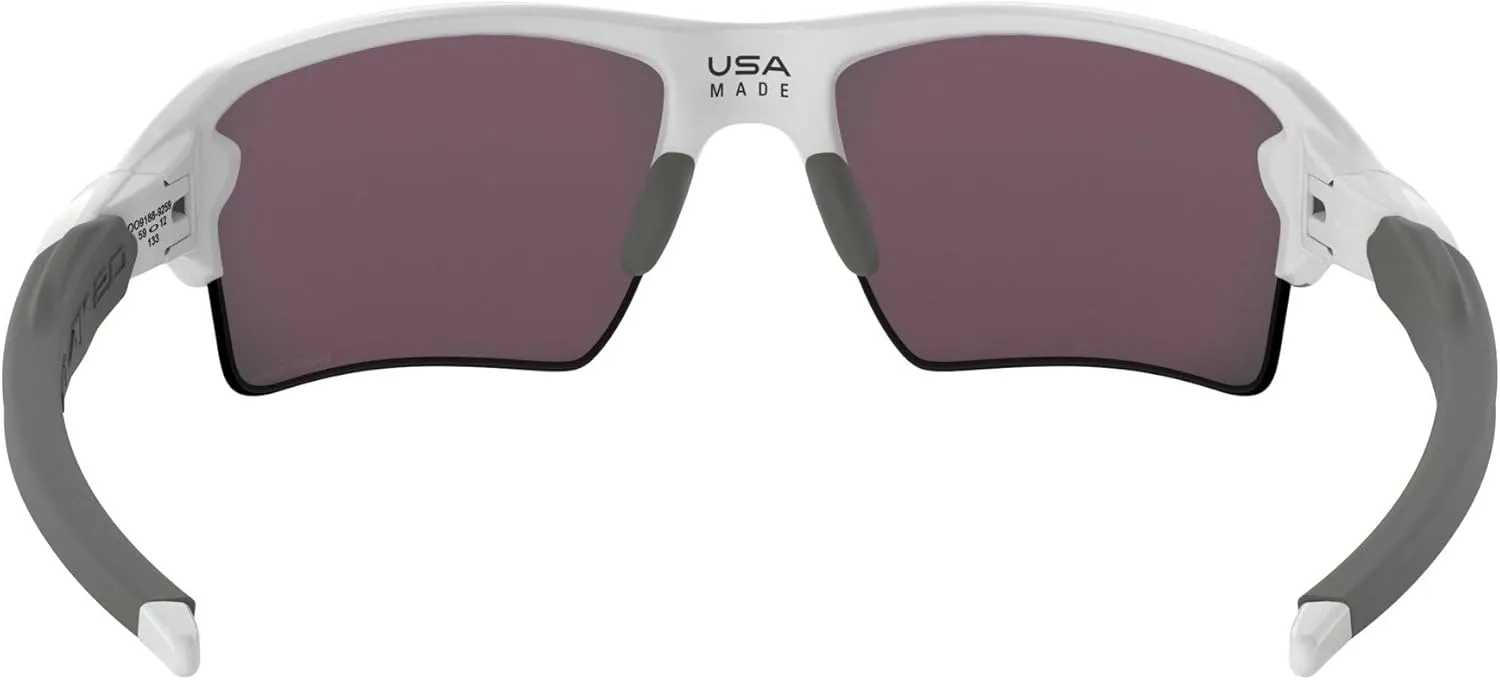 Oakley Men's Oo9188 Flak 2.0 XL Rectangular Sunglasses