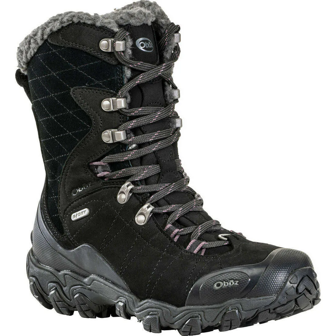 Oboz Womens Bridger 9 inch Insulated B-Dry Waterproof Winter Boot Clearance