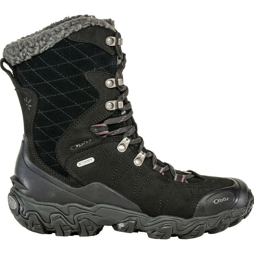 Oboz Womens Bridger 9 inch Insulated B-Dry Waterproof Winter Boot Clearance