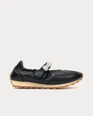 Pearl Mary Jane Runner Anthracite Slip On Sneakers