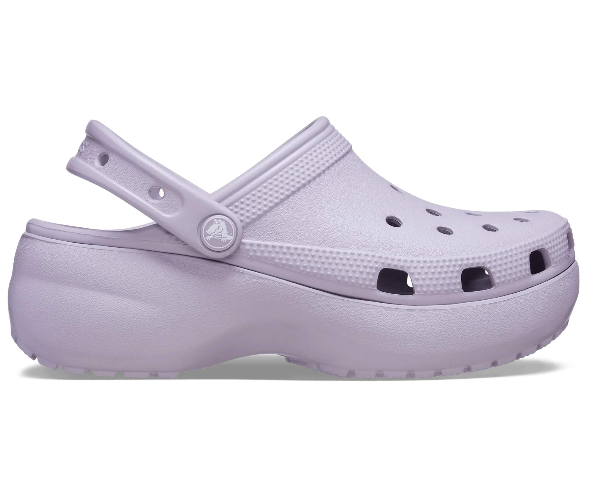 Platform Clog - mauve mist