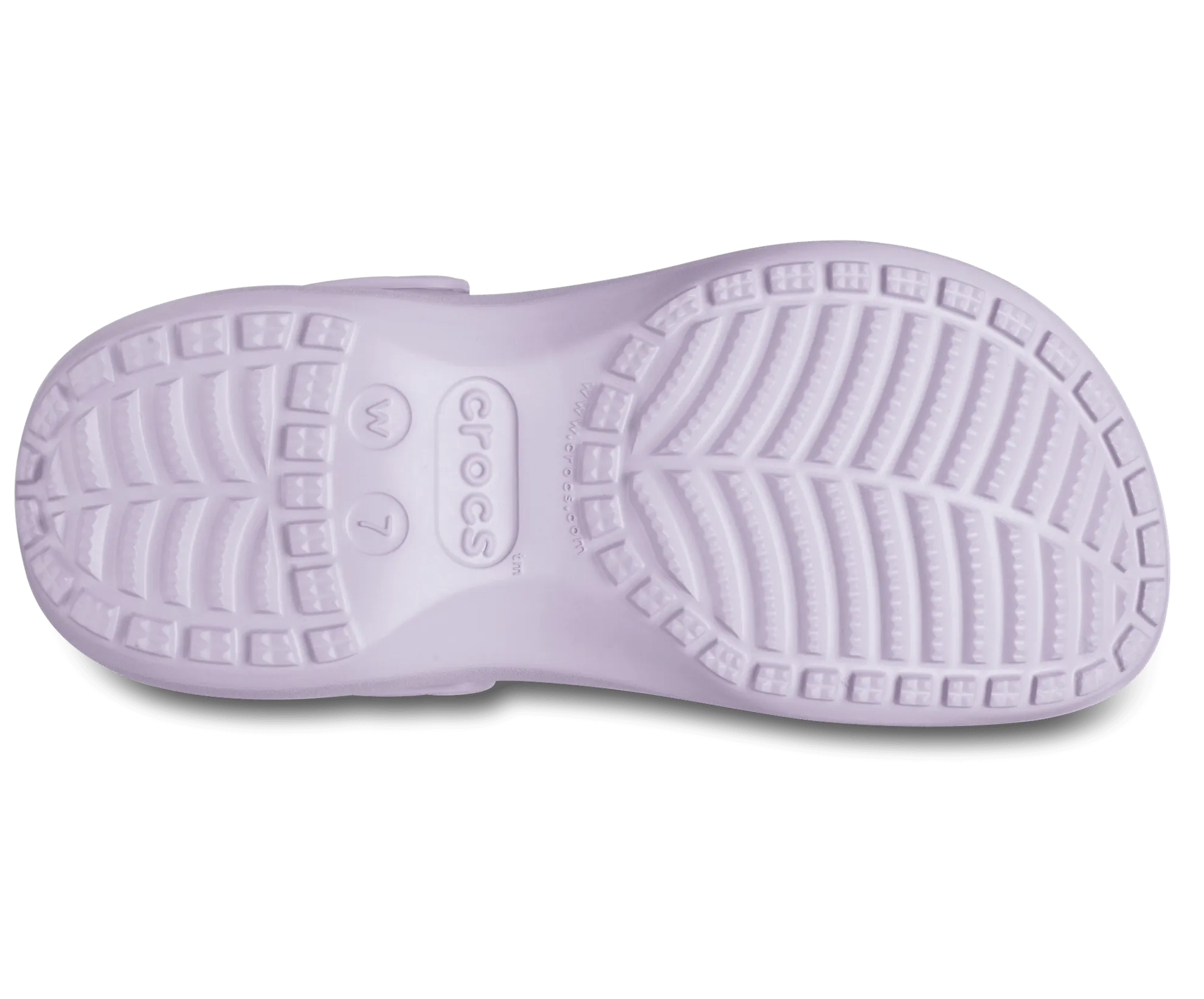 Platform Clog - mauve mist