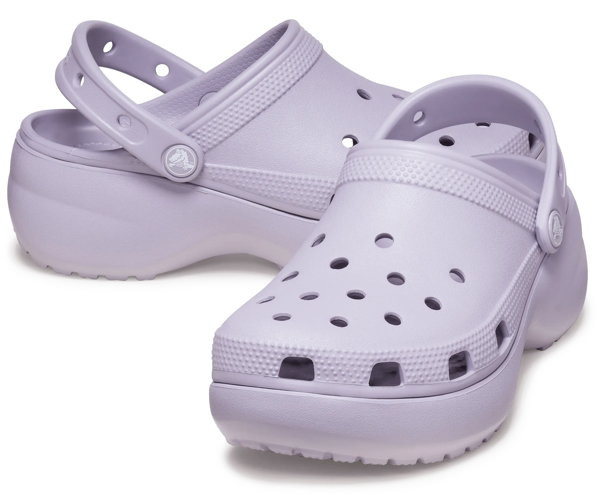 Platform Clog - mauve mist
