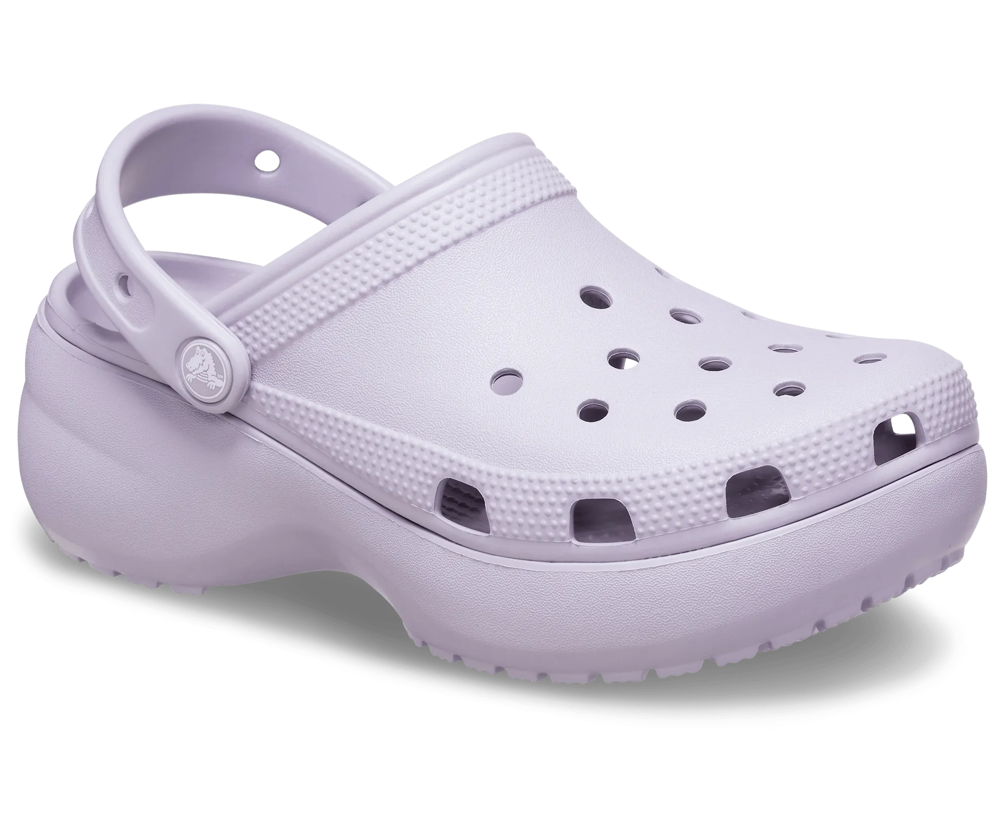 Platform Clog - mauve mist
