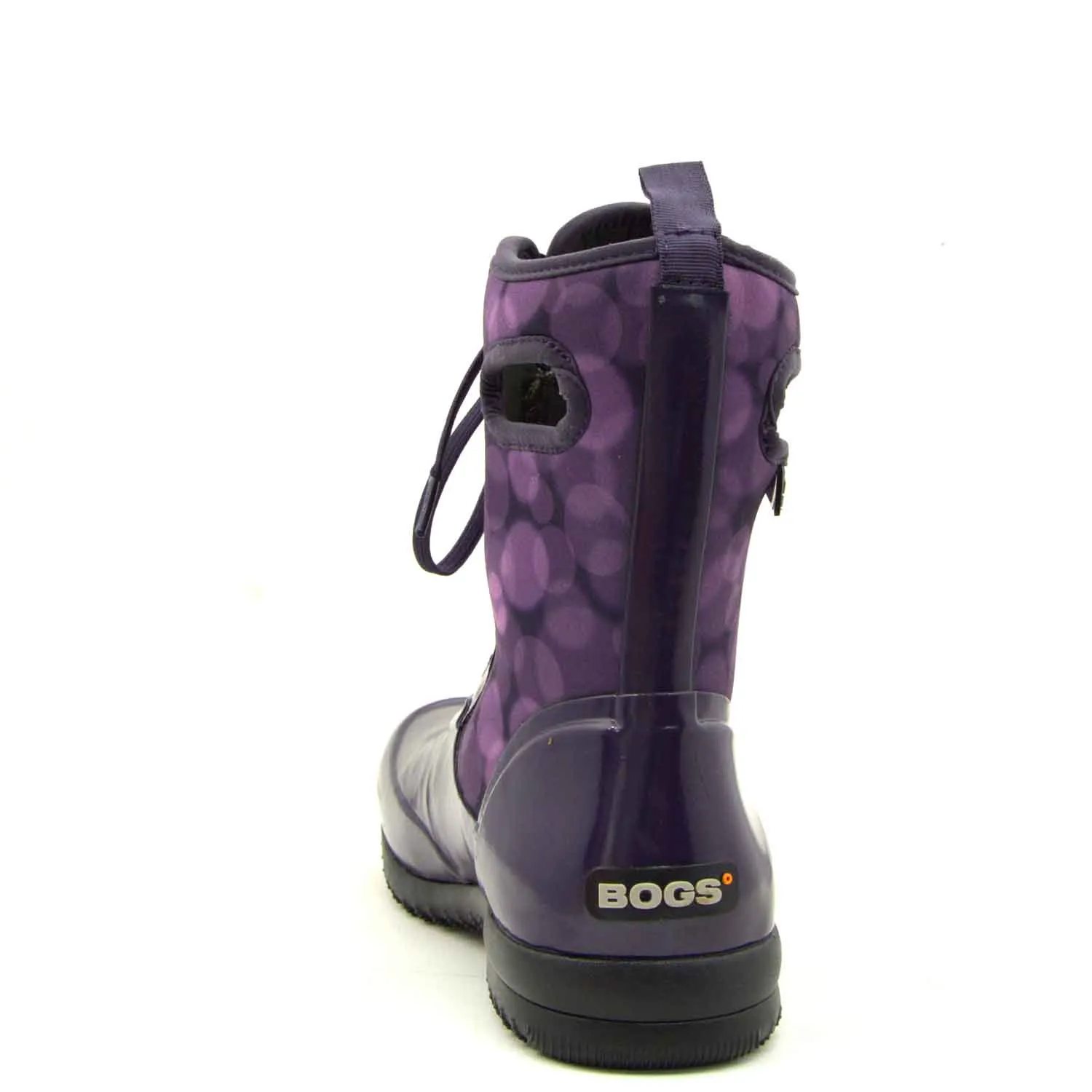 Sidney Rain Magenta Lace Up Gumboots