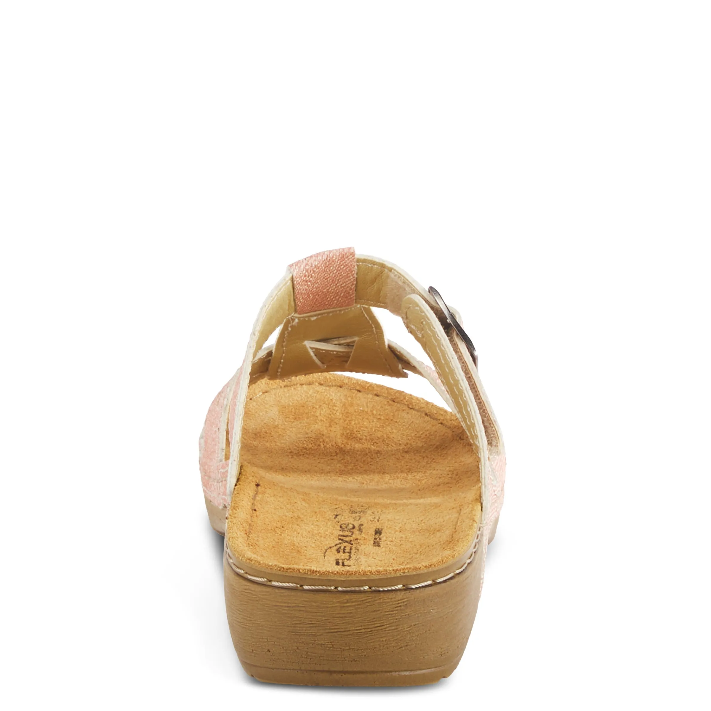 Spring Step Shoes Flexus Nery Jeans Slide Sandal Women's Denim Vegan