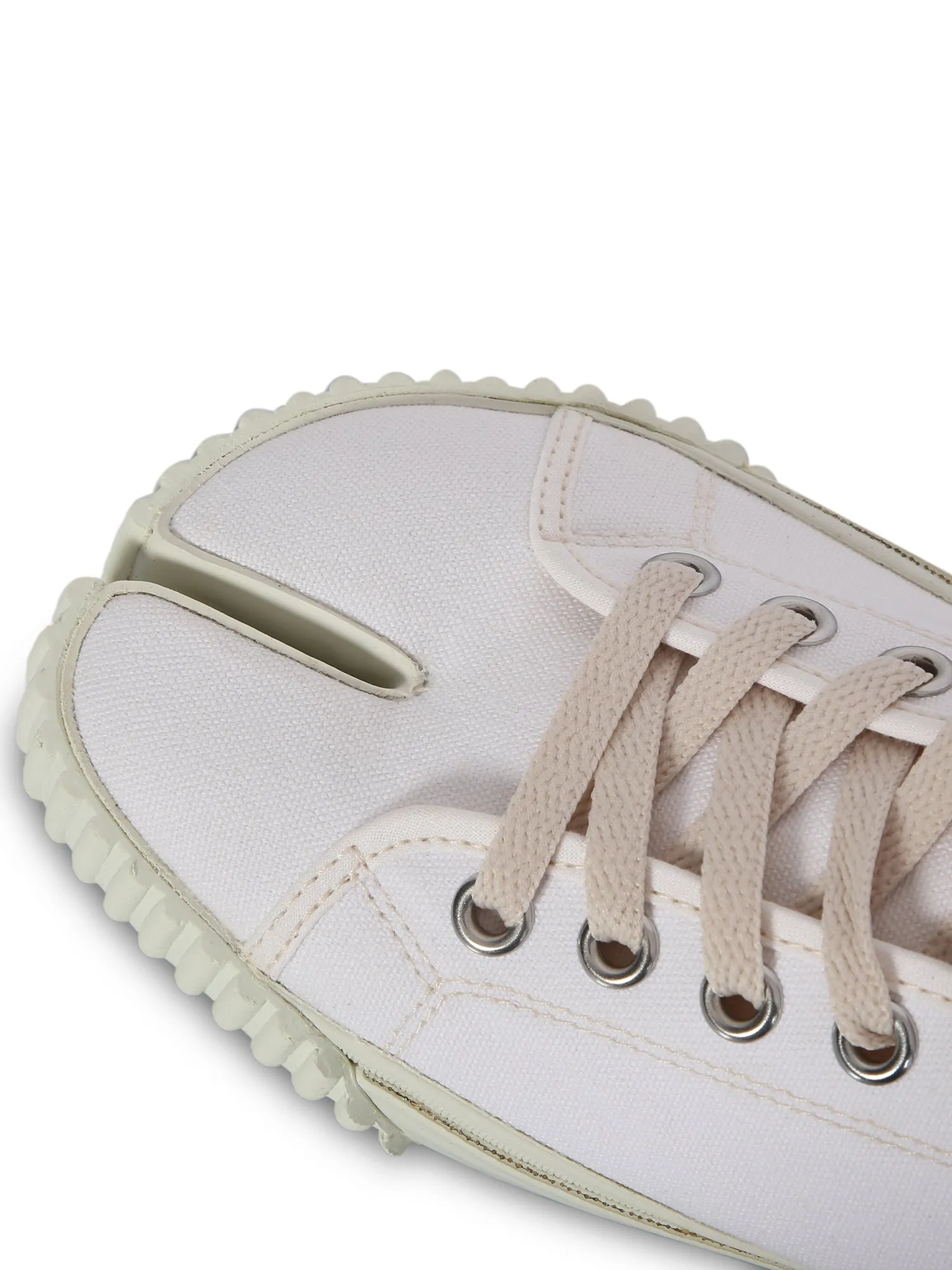 Tabi white sneakers