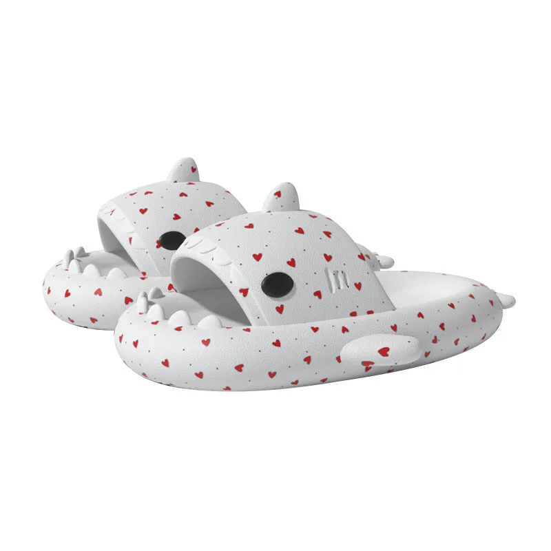 The Ambilight Unisex Slippers Women's and Men's Colorful Shark Slides