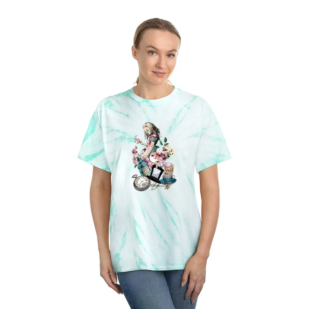 Tie Dye Shirt-Alice in Wonderland 45 Colorful Series, Tie Dye Graphic Tee