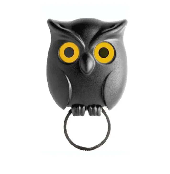 Wall Key Holder Night Owl Magnetic Wall Magnets Keep Keychains Hooks | Brodtica.com