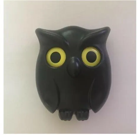 Wall Key Holder Night Owl Magnetic Wall Magnets Keep Keychains Hooks | Brodtica.com
