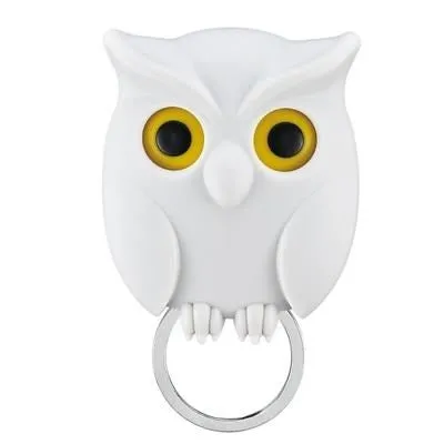 Wall Key Holder Night Owl Magnetic Wall Magnets Keep Keychains Hooks | Brodtica.com