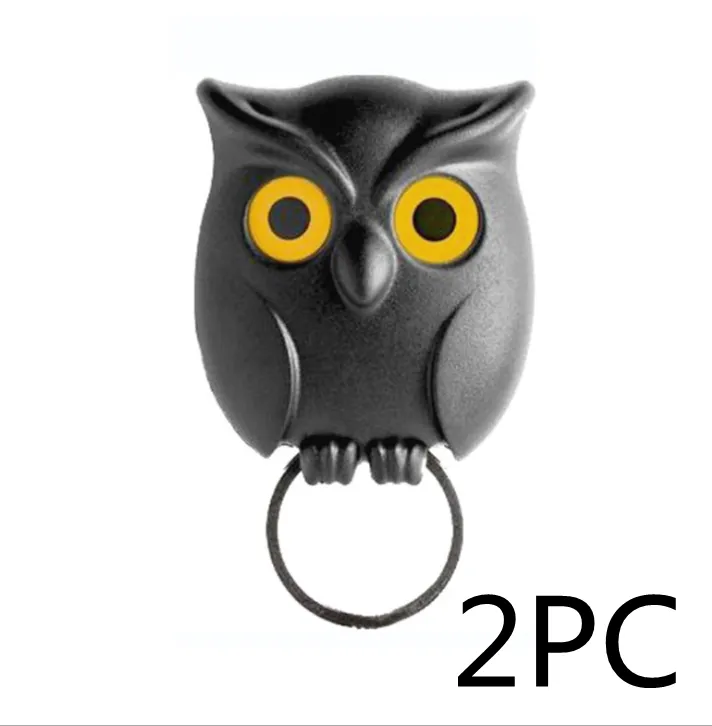 Wall Key Holder Night Owl Magnetic Wall Magnets Keep Keychains Hooks | Brodtica.com
