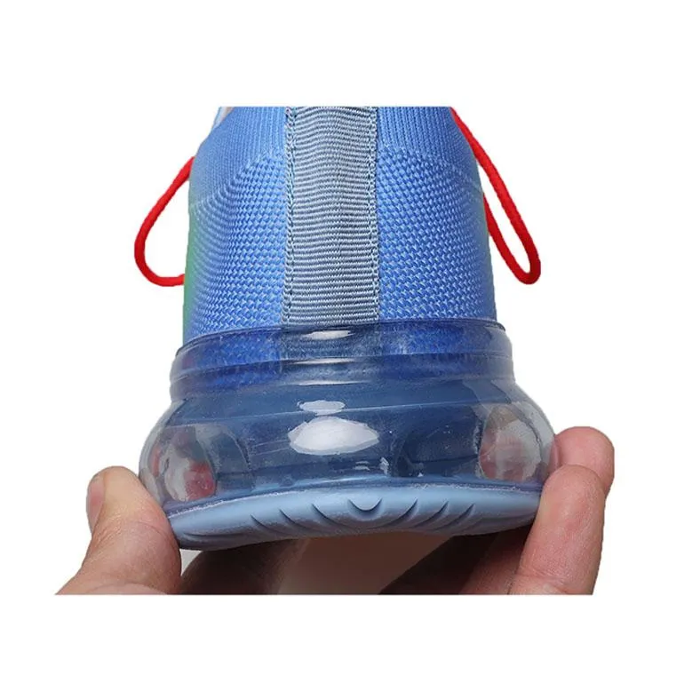 Women Air Cushion Solid/Colorful Soft Transparent Sports Lightweight Breathable Mesh Platform Sneakers