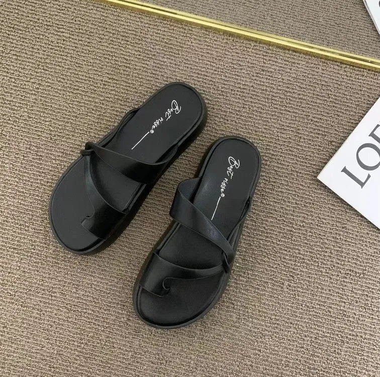 Women's Casual French Wear Outside Comfortable Open-toe Slippers Sandals Water