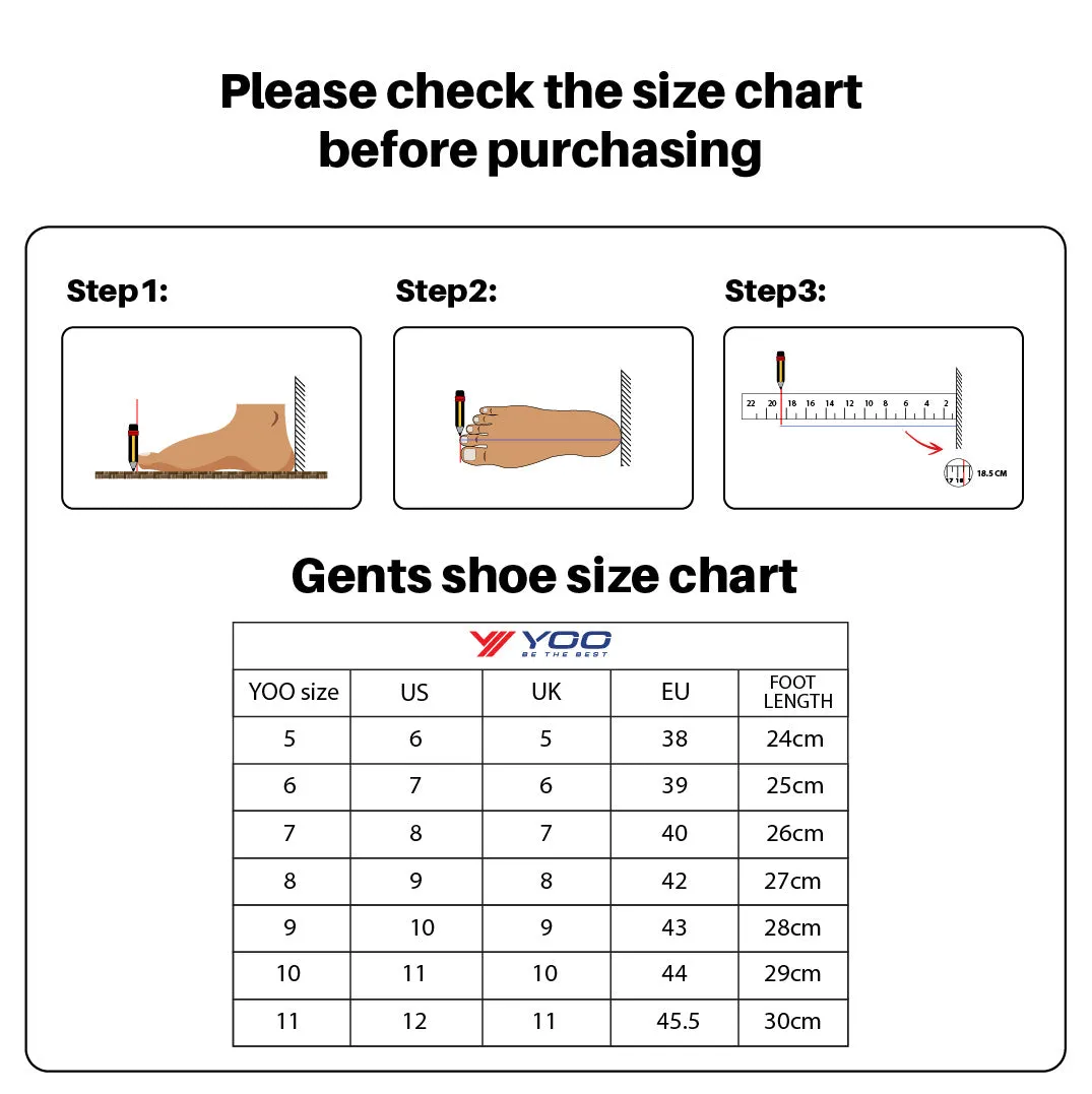 YOO CUT AND SAW BLUE CASUAL SHOES FOR GENTS- ALPHA